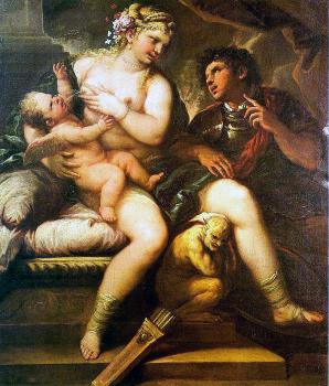 盧卡 吉奧達諾 Venus, Cupid and Mars